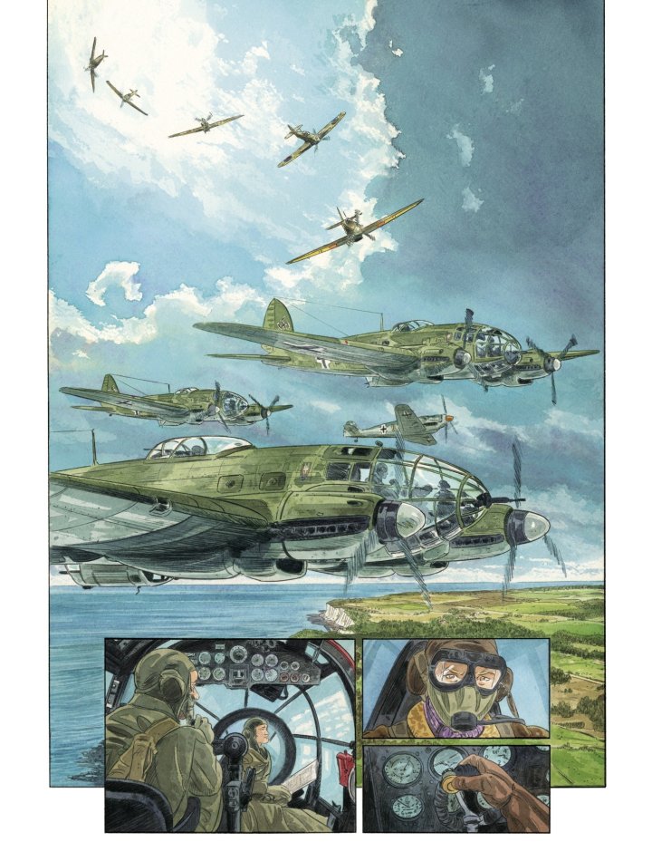 Ciel d'Orages T. 1 : London Burning – Par Eric Warnauts & Guy Raives – Editions Le Lombard