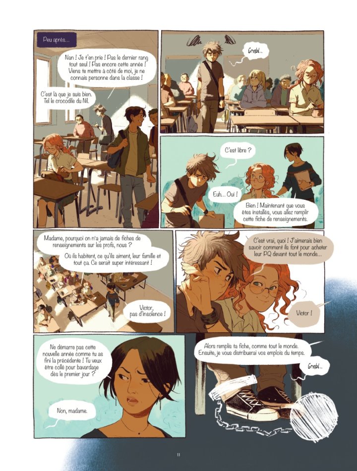 "Le coeur en braille" — Par Joris Chamblain et Anne-Lise Nalin, d'après l'œuvre de Pascal Ruter — Éd. Dargaud