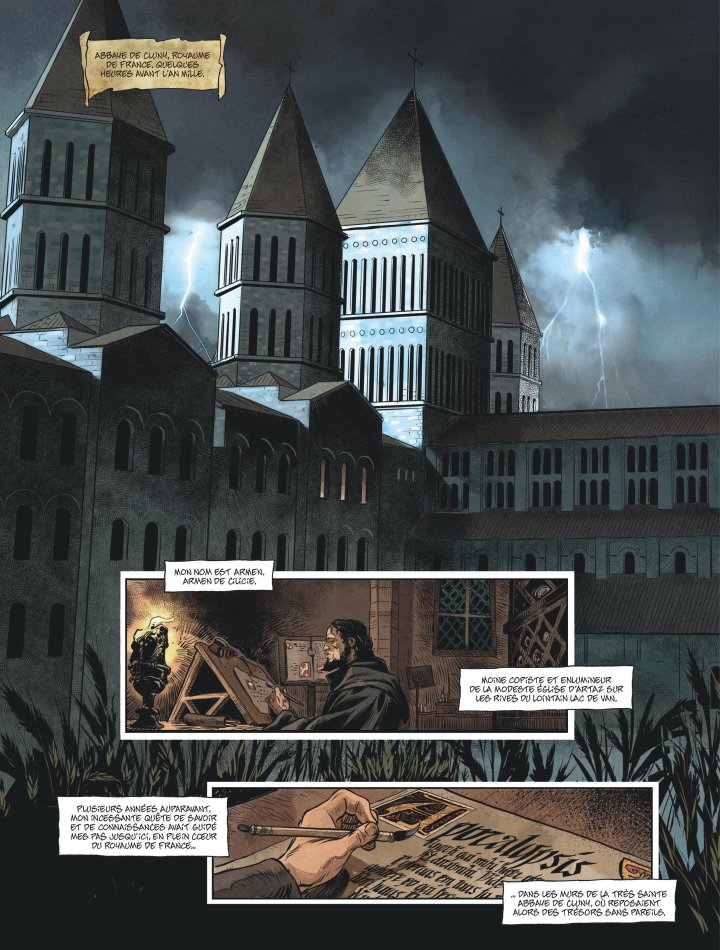 Les Âges perdus, T. 1 - Par Jerôme le Gris et Didier Poli - Ed. Dargaud