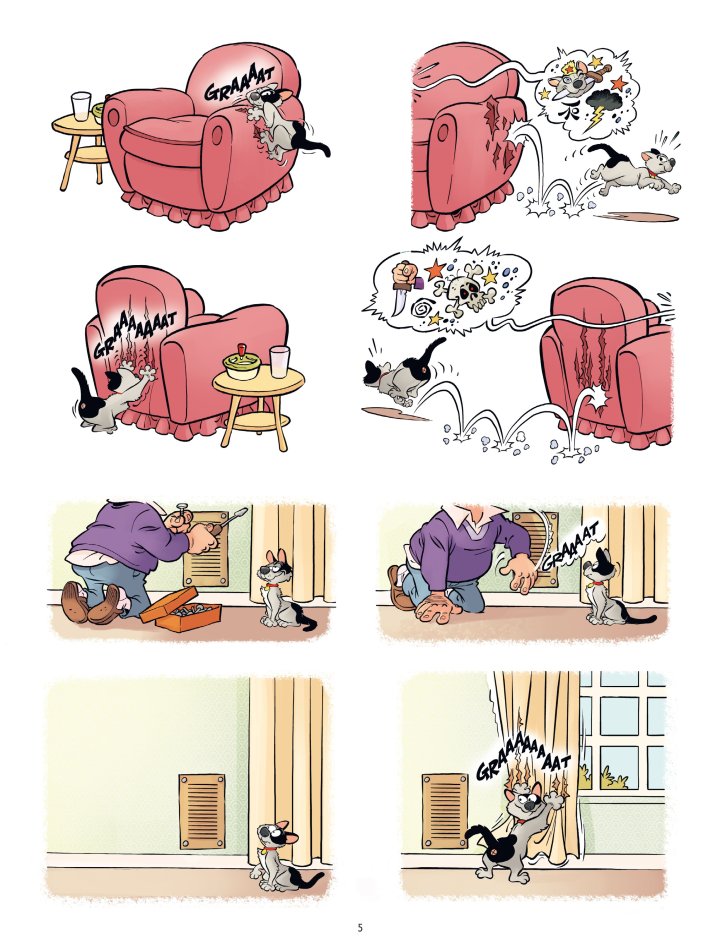 Chats, chats, chats et chats ! - Par Lapuss', Larbier & Paillat - Delcourt