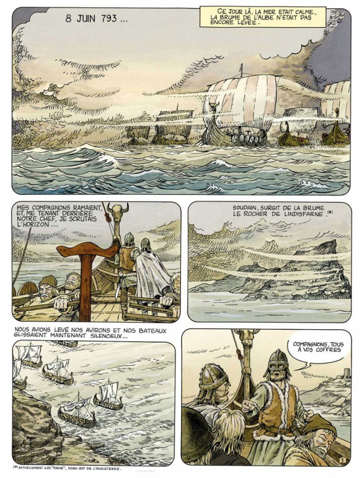 Svein, compagnon d'Hasting : l'initiation - Par Eriamel & Darvil – Editions Ouest- France