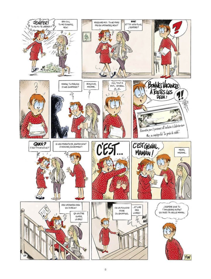 Léonie T. 3 : Les Grandes Vacances - Par Falzar, Godi, Zidrou & Laure Godi - Le Lombard