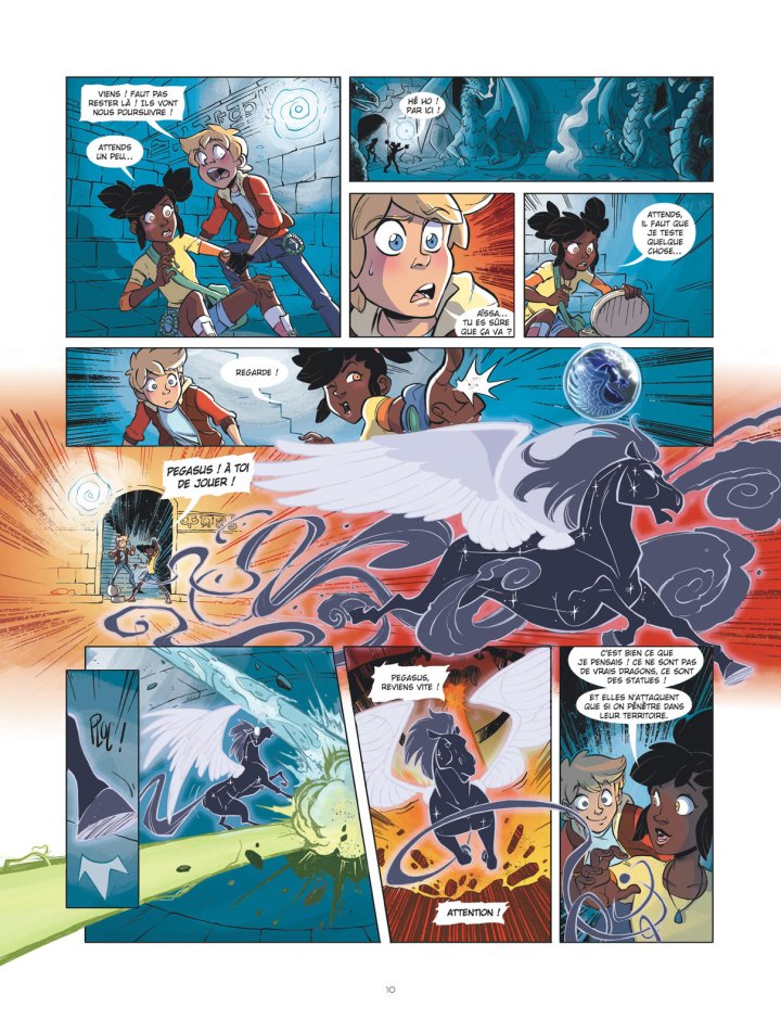 Marblegen T. 1 : Le Légendaire Cagliostro – Par Sylvain Dos Santos, Antoine Maurel, Noë Monin, Linda-Laure Greff, Gildas le Roc'h et Christopher Lannes – Le Lombard