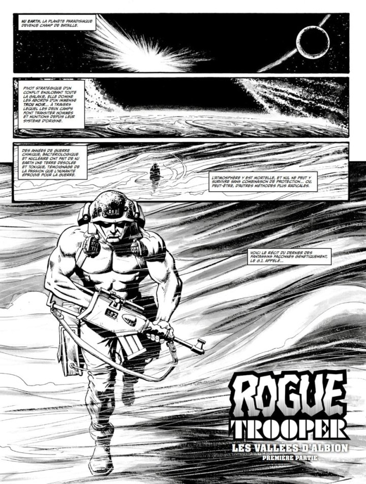 Rogue Trooper, Les Vallées d'Albion - Par Garth Ennis & Patrick Goddard – Delirium