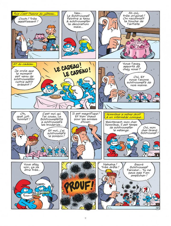 Les Schtroumpfs et le vol des cigognes – Par Alain Jost, Thierry Culliford & Miguel Diaz Vizoso – Le Lombard