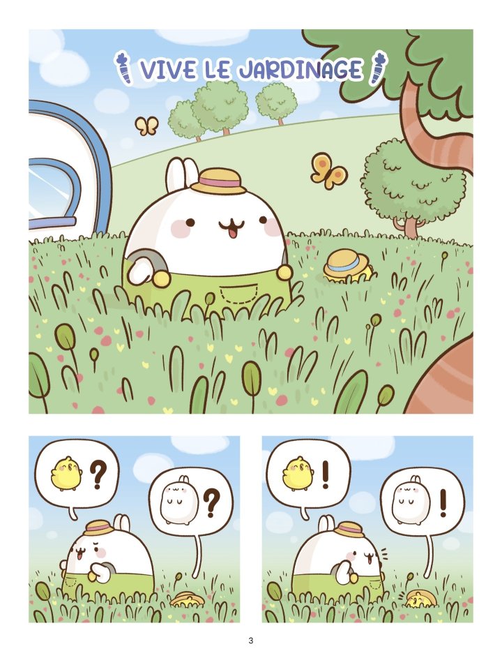 Molang T. 1 et T. 2 — par Goroglin — Éd. Dupuis