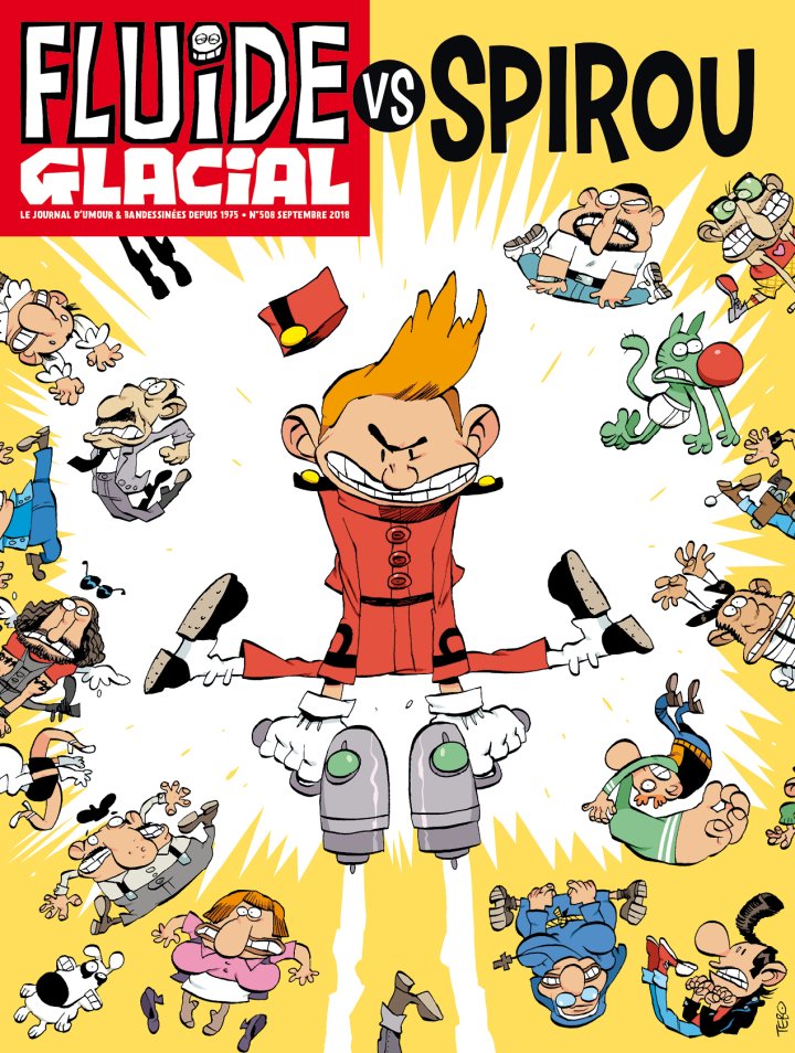 La dispute humoristique entre Spirou et Fluide Glacial tourne au pugilat