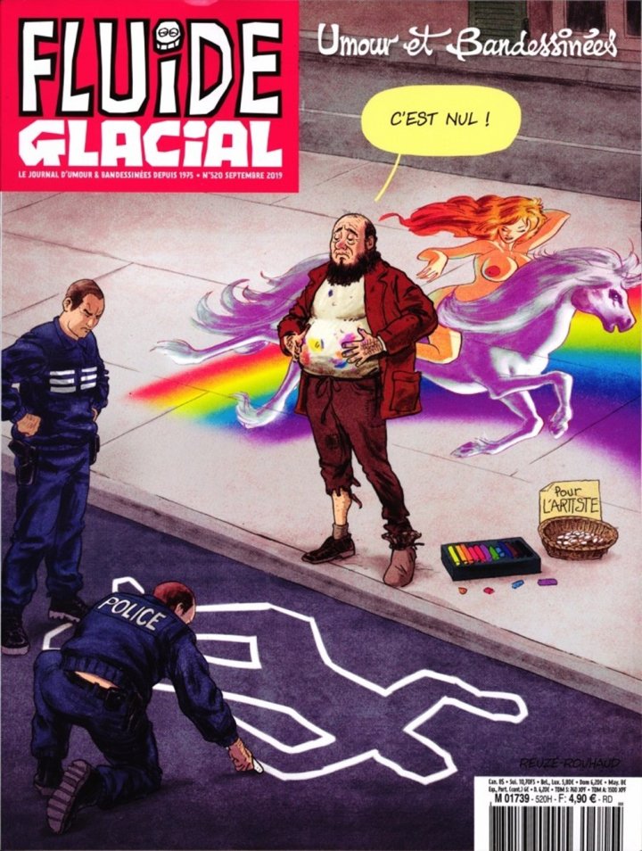 Fluide Glacial N°520 - septembre 2019 : à cacher dans son cartable pour la rentrée