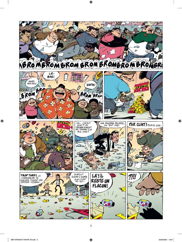 Spoon&White T. 6 : XXL - Par Simon Léturgie, Jean Léturgie & Yann - Ed. Bamboo