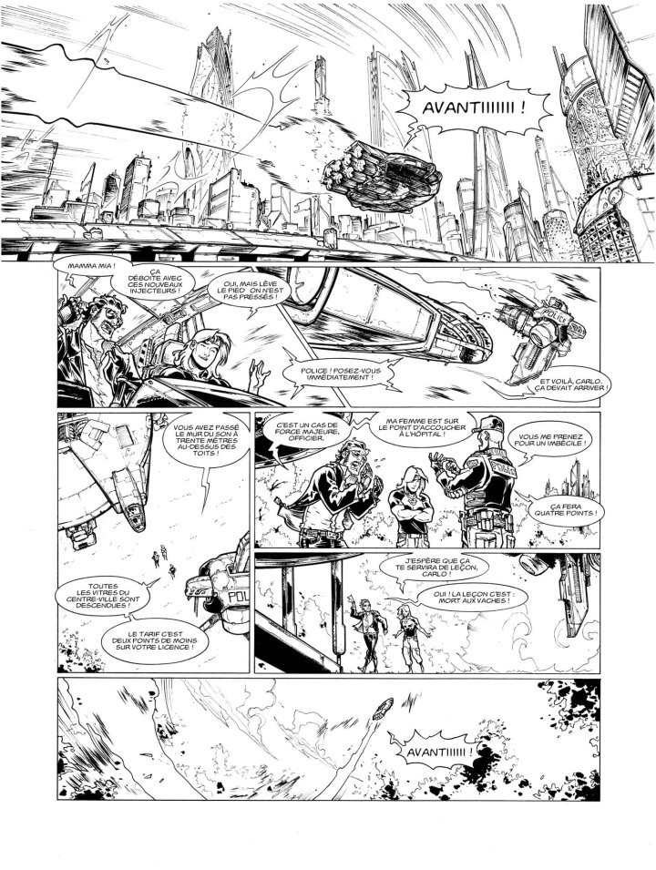 Stéphane Louis reprend le dessin d'Aquablue, avec le retour de Thierry Cailleteau au scénario