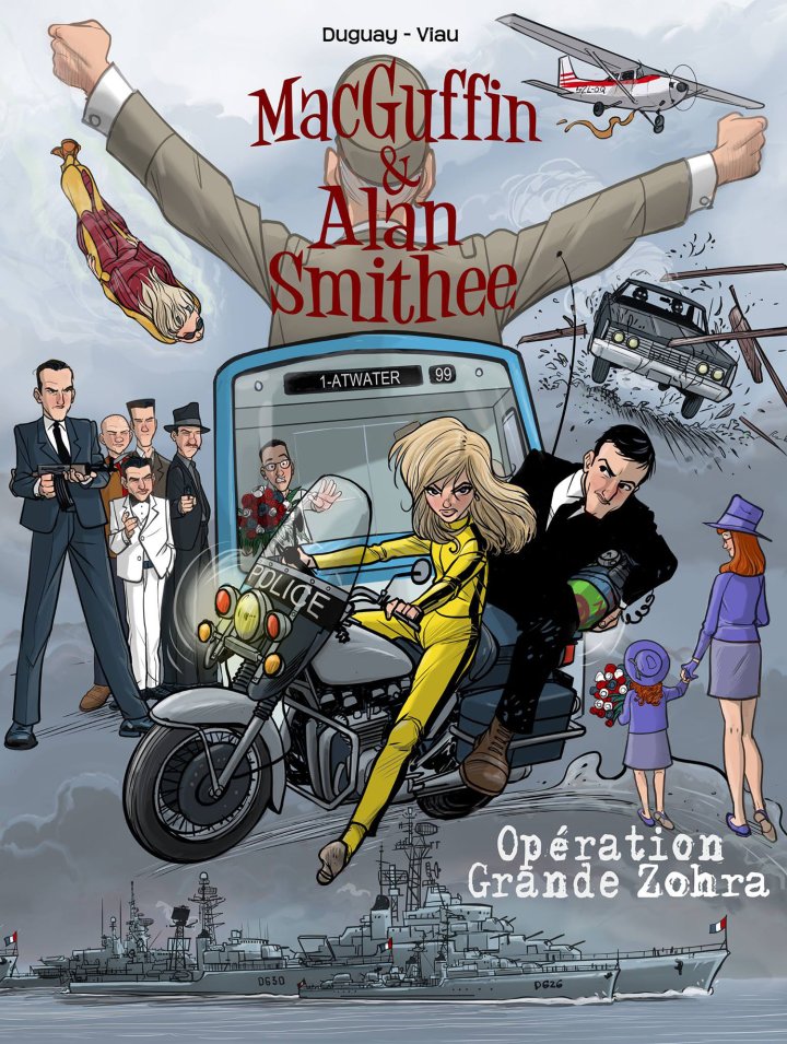 MacGuffin et Alan Smithee T. 2 : Opération Grande Zohra – Par Ghyslain Duguay et Michel Viau – Perro Éditeur