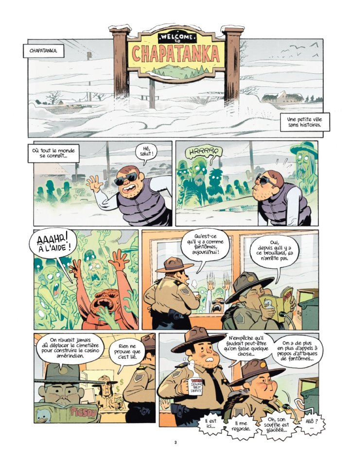 Chapatanka T. 2, Une Petite Ville sans Esprits - Par Joret & B-Gnet - Ed. Fluide Glacial