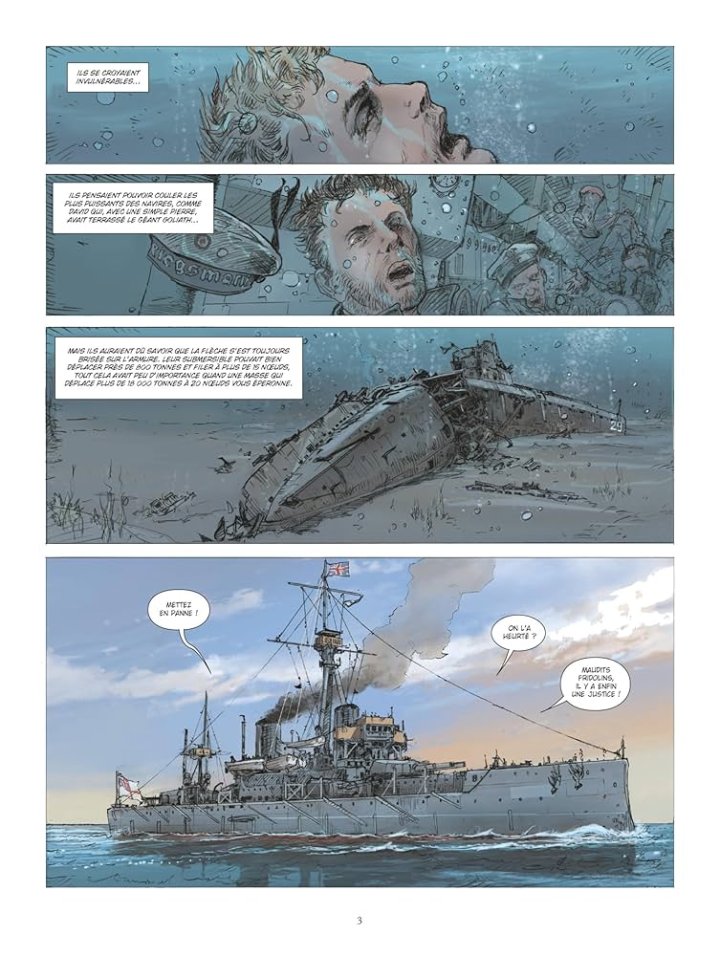 Les Grandes Batailles navales : U9 – Par Delitte, Adamov et Pezzi – Glénat