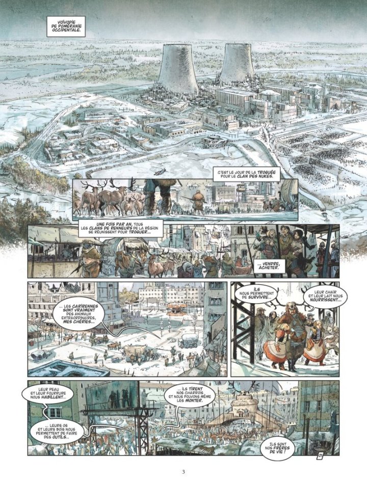 Neige Origines T. 3 : Le Paradis perdu - Par Didier Convard, Éric Adam & Fred Vignaux - Glénat