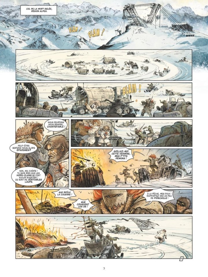 Neige Origines T.2 : Éden - Par Convard, Adam & Vignaux - Glénat