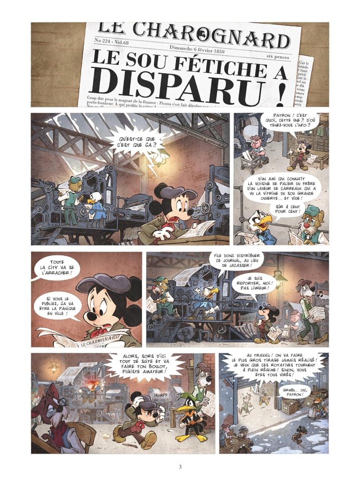 Mickey et le roi des pirates - Par Joris Chamblain & Dav - Ed. Glénat