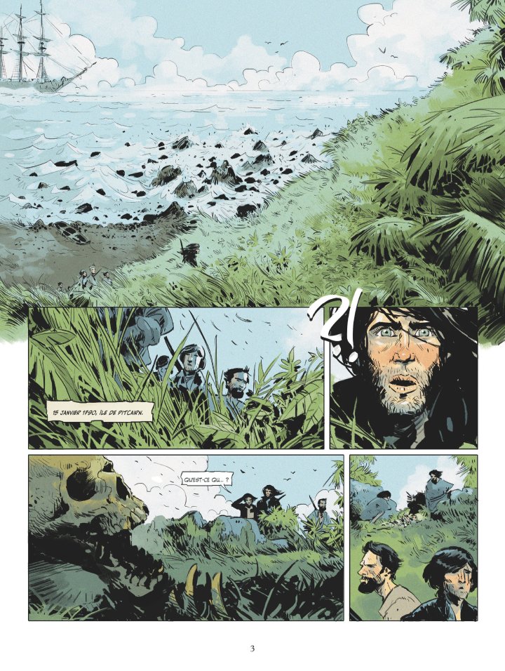 Pitcairn T. 2 : Nouvelle Vie - Par Mark Eacersall, Sébastien Laurier & Gyula Németh - Éd. Glénat