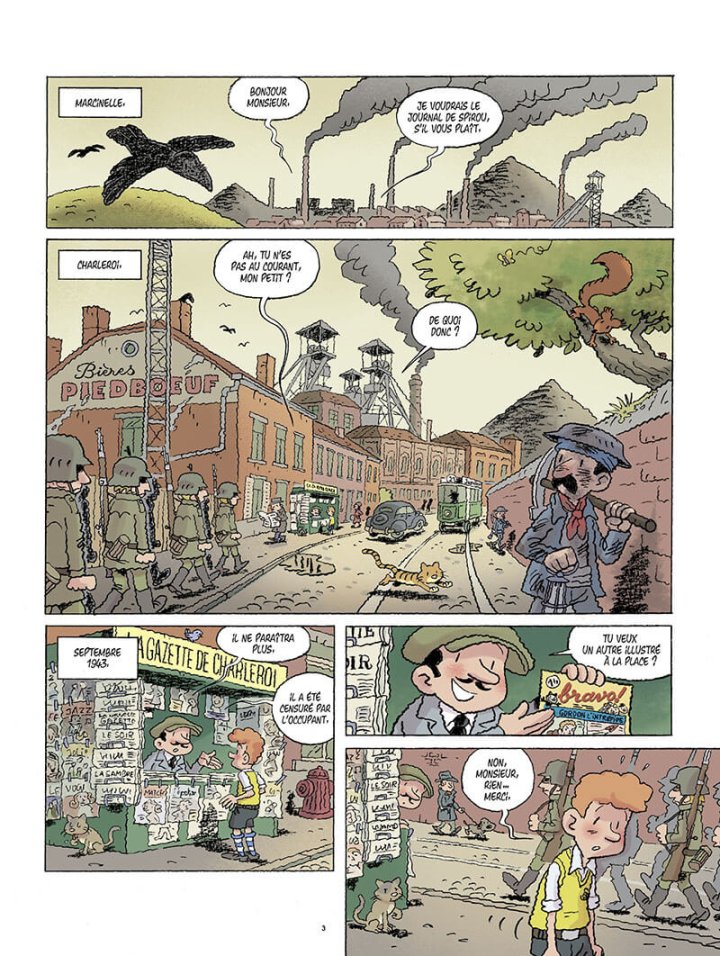 Jean-David Morvan au service des Amis de Spirou