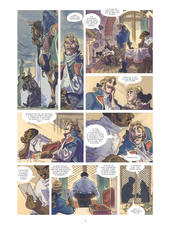 Le Premier Dumas T. 3/3 : Le Comte noir – Par Salva Rubio & Rubén Del Rincon – Ed. Glénat