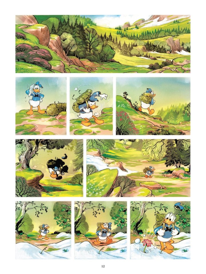 Les Vacances de Donald – Par Brrémaud et Federico Bertolucci – Glénat