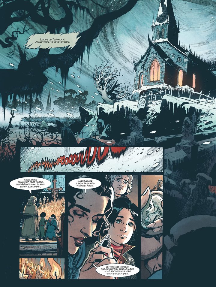 Lord Gravestone T. 1 : Le Baiser rouge - Par Le Gris & Siner - Glénat
