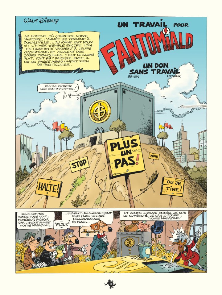Un Travail pour Fantomiald - Par Nicolas Pothier & Batem - Ed. Glénat