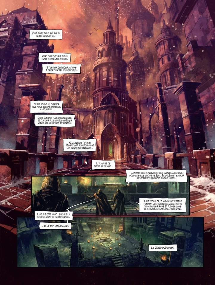 Conan le cimmérien T. 12 : L'Heure du dragon – Par Julien Blondel & Valentin Sécher – Glénat