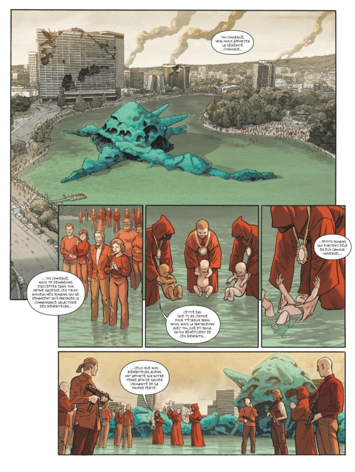 Les Dominants T. 2 : Les Dieux stellaires - Par Sylvain Runberg & Marcial Toledano - Glénat
