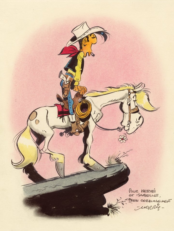 Lucky Luke : une grande expo à Bruxelles et un beau livre