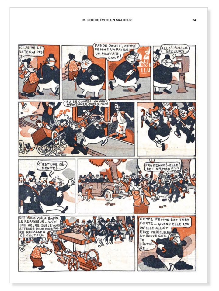 Monsieur Poche – Par Alain Saint-Ogan – Ed. Revival 