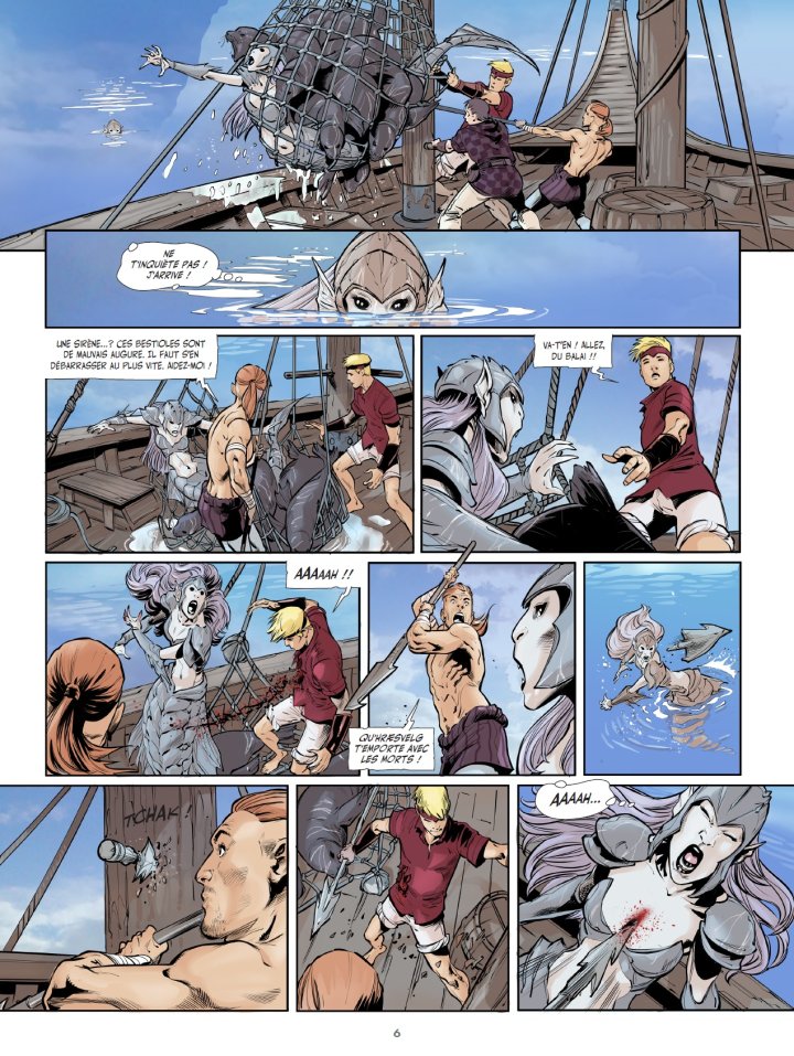 "Sirènes et Vikings", la série-concept multi-auteurs des Humanos