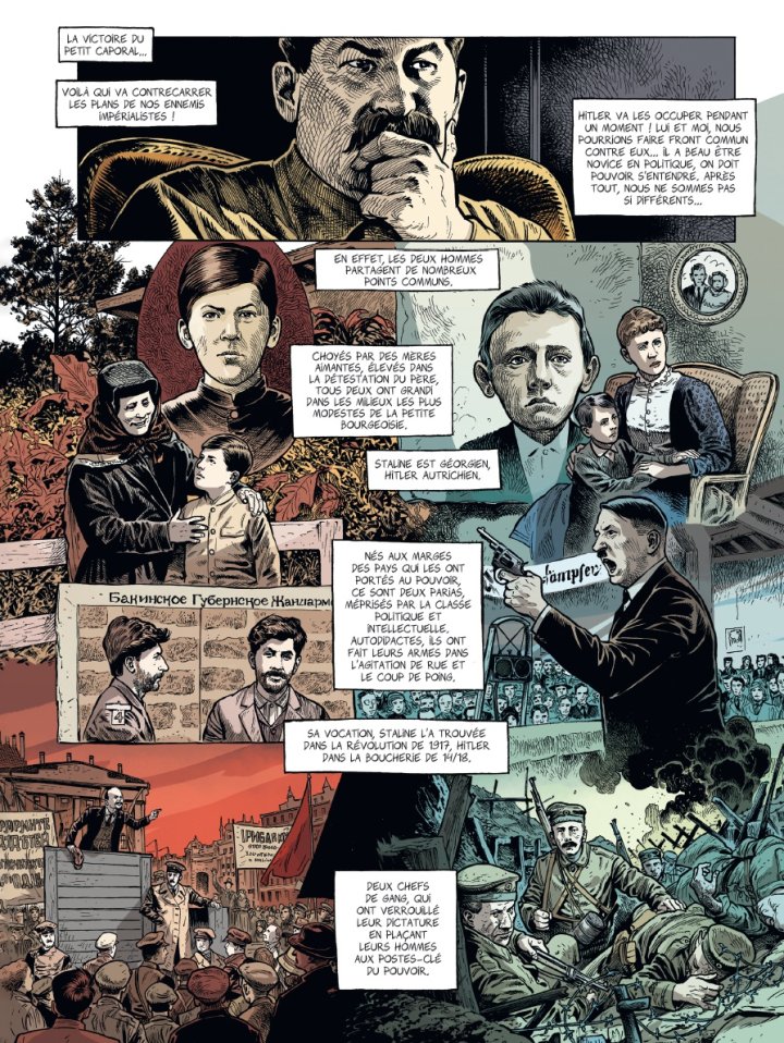 Le Choc des Tyrans T. 1 /3 - Par Michaël Prazan et Gabriel Andrade - Ed. Glénat