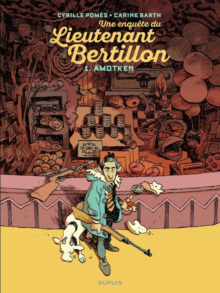 Cyrille Pomès (Lieutenant Bertillon) : « Je n'ai pas une grande culture de la BD franco-belge. » [INTERVIEW]