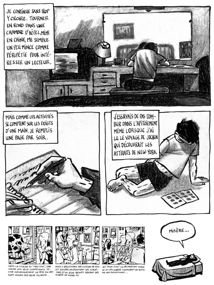 Guy Delisle : « Quand on m'explique quelque chose, j'ai tout de suite un dessin qui se forme dans mon cerveau. »
