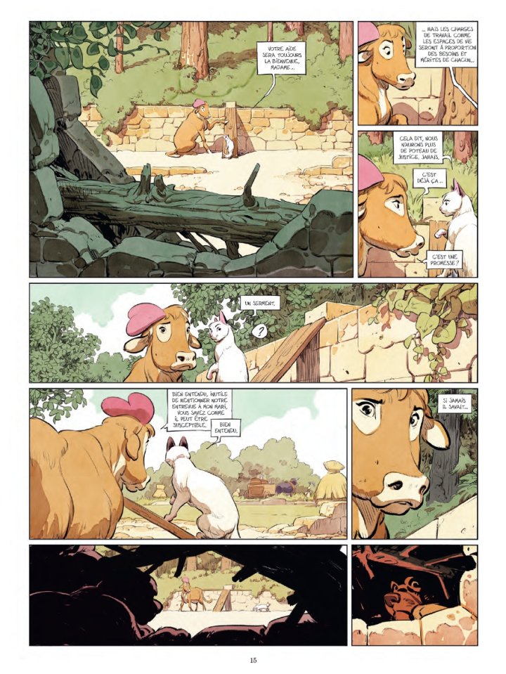 Le Château des Animaux T. 4, Le Sang du Roi - Par Delep & Dorison - Casterman