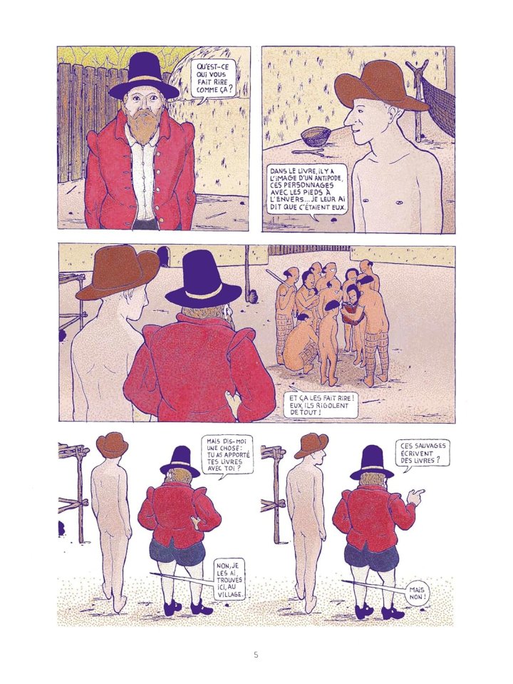 Antipodes d' Éric Lambé et David B, en course pour le Fauve d'or
