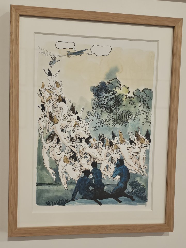Les beaux-arts vus par la bande dessinée : l'Académie expose...