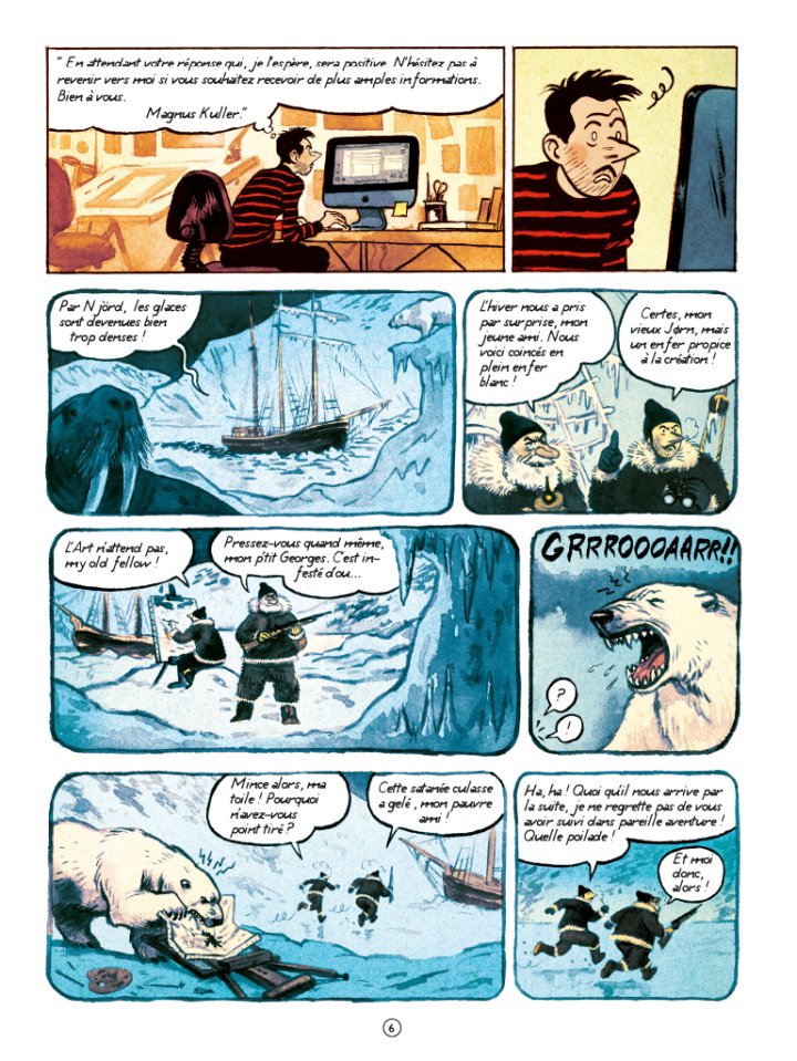 Groenland Vertigo : Tanquerelle voyage aux confins de la narration