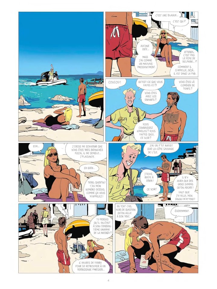 Lune de miel : Le Baiser du sphinx – Par Bastien Vivès – Ed. Casterman