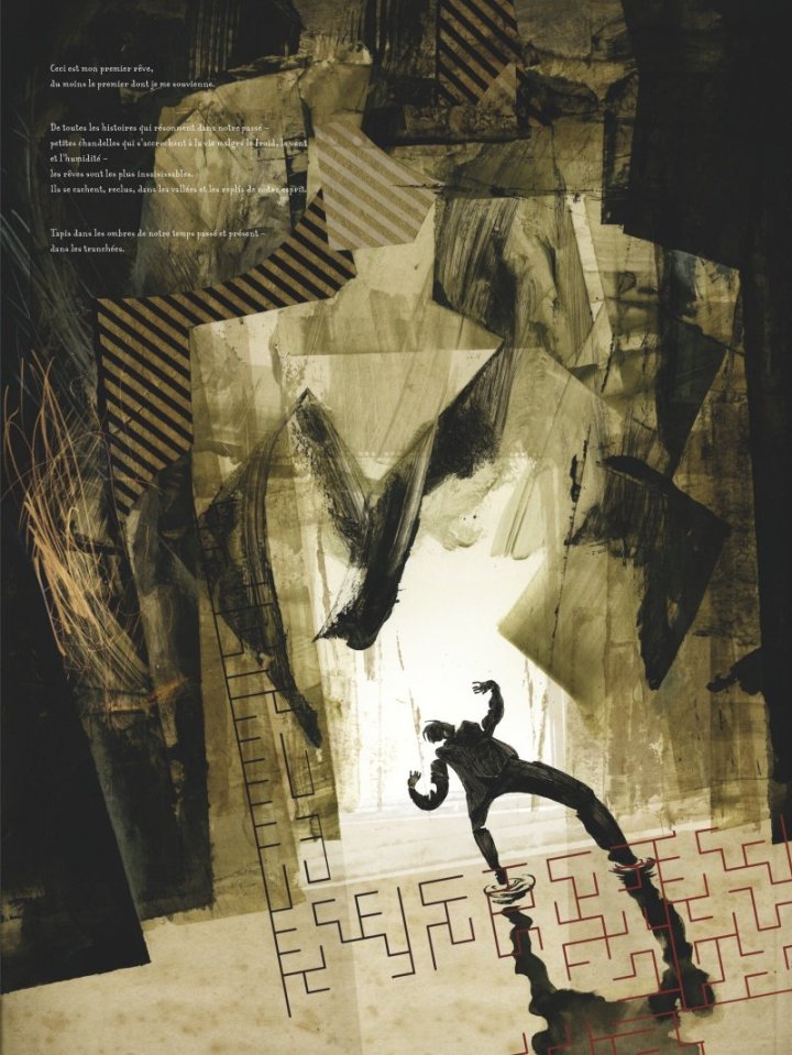 « Black Dog – Les Rêves de Paul Nash », l'hommage de Dave McKean au grand peintre surréaliste anglais.