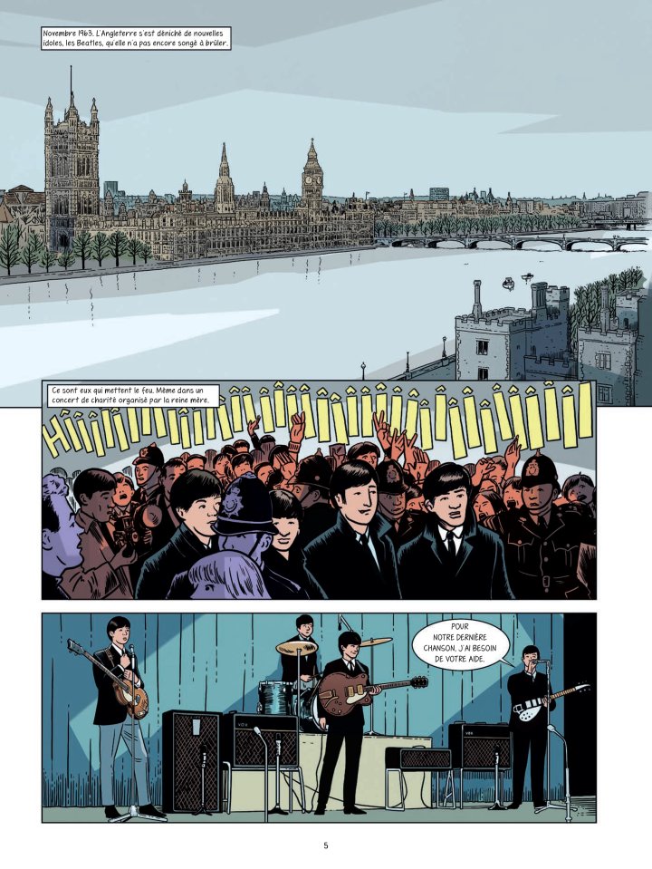 Les Beatles à Paris - Par Thirault, Christopher et Degreff - Editions Robinson