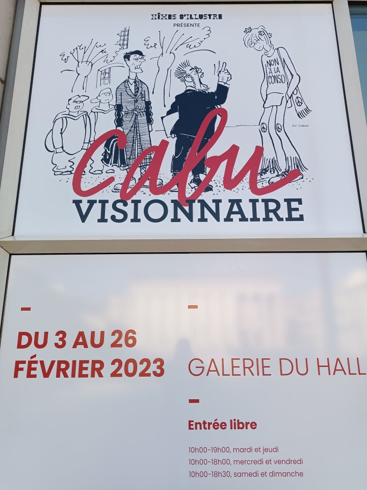 Cabu visionnaire à Nîmes [VIDEO]