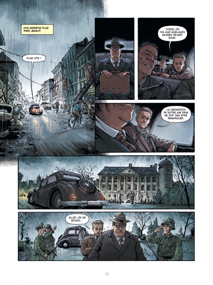 Mea Culpa T. 1 : Le IIIe Reich vs le Vatican, un thriller terrifiant et passionnant ! 