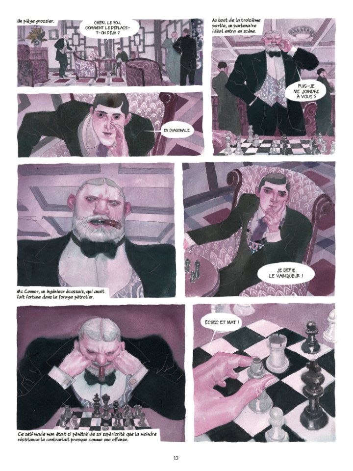 Le Joueur d'échecs - Par David Sala d'après Stefan Zweig-Casterman