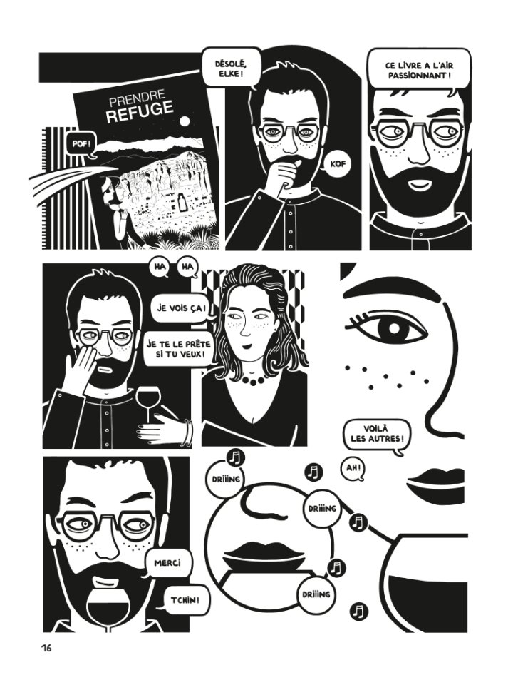 Prendre Refuge - Par Zeina Abirached & Mathias Enard - Casterman