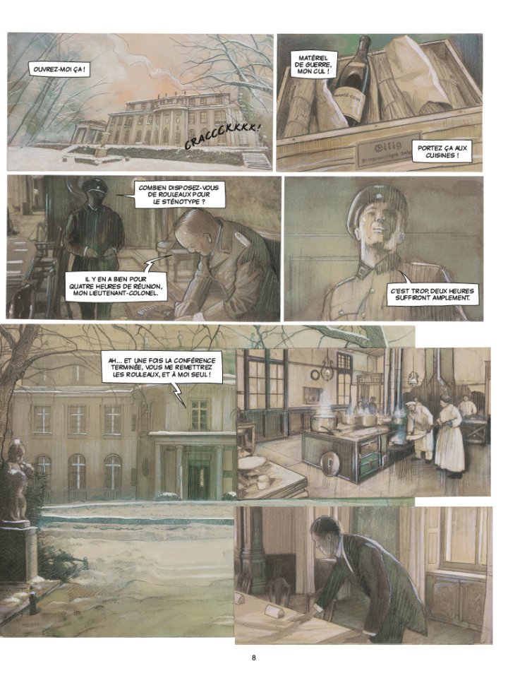 Wannsee - Par Fabrice Le Hénanff - Casterman