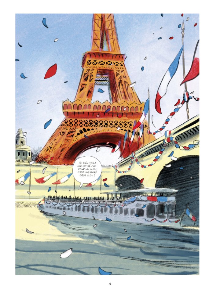 A comme Eiffel - Par Xavier Coste & Martin Trystam - Casterman