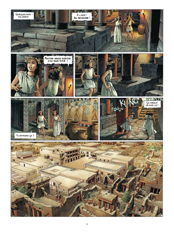 Alix Senator : le Minotaure et l'Atlantide 