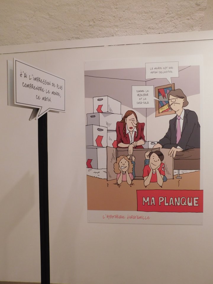 Focus sur les expositions du Delémont'BD 2016