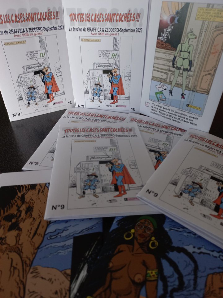  C'est la rentrée du TLCSC ! Le fanzine de BD mensuel.
